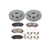PowerStop | Disc Brake Pad & Rotor Kit - Crosstour / CR-V 2.4L / 3.5L 2012-2016 PowerStop Ensemble de freins