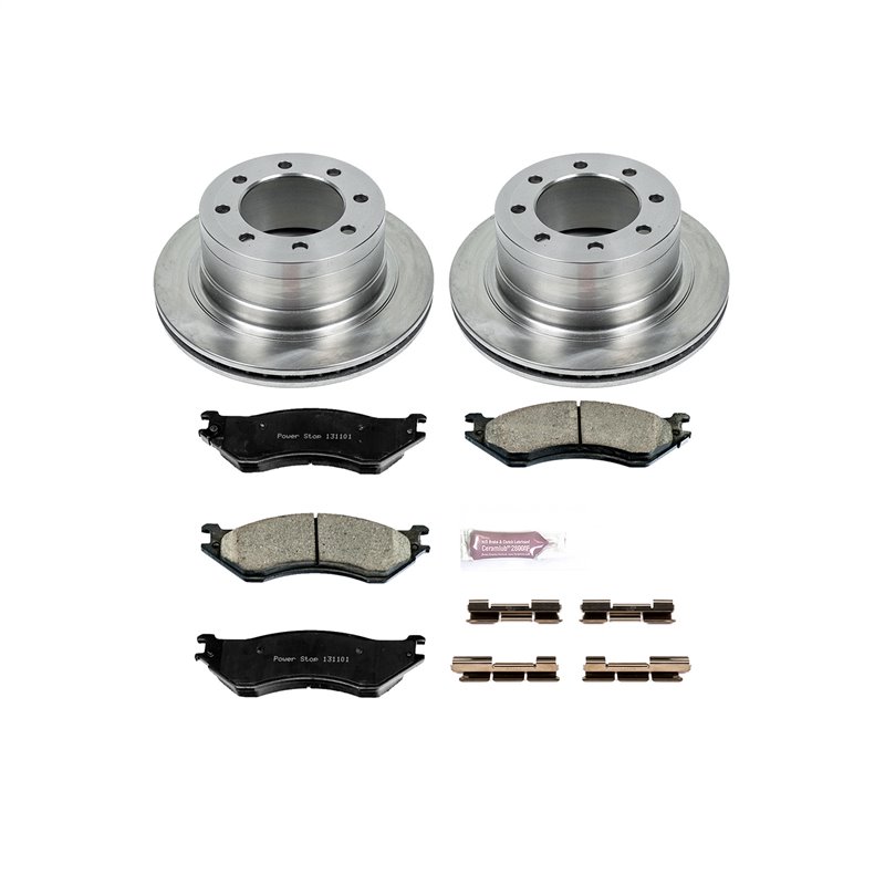 PowerStop | Disc Brake Pad & Rotor Kit - Ram 1500 / 2500 / 3500 2003-2008 PowerStop Ensemble de freins