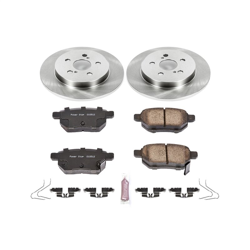 PowerStop | Disc Brake Pad & Rotor Kit - Prius / Prius Prime 1.8L 2010-2019 PowerStop Ensemble de freins