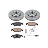 PowerStop | Disc Brake Pad & Rotor Kit - Front - Audi 2008-2011 PowerStop Brake Kits