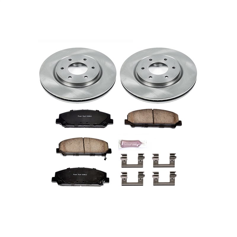 PowerStop | Disc Brake Pad & Rotor Kit - Titan 5.6L 2011-2019 PowerStop Ensemble de freins