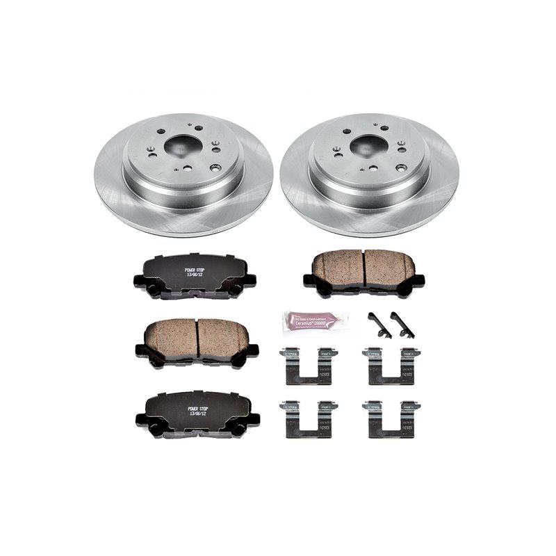 PowerStop | Disc Brake Pad & Rotor Kit - Pilot 3.5L 2012-2015 PowerStop Ensemble de freins