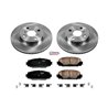 PowerStop | Disc Brake Pad & Rotor Kit - Prius C / Yaris 1.5L 2008-2018 PowerStop Ensemble de freins