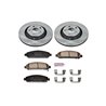 PowerStop | Disc Brake Pad & Rotor Kit - Front - Venza 2.7L / 3.5L 2009-2016 PowerStop Brake Kits