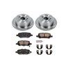 PowerStop | Disc Brake Pad & Rotor Kit - Rear - Venza 2.7L / 3.5L 2009-2016 PowerStop Brake Kits