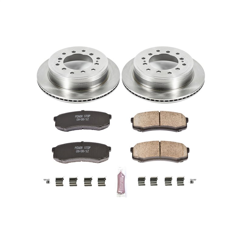 PowerStop | Disc Brake Pad & Rotor Kit - Rear - GX460 / 4Runner / FJ Cruiser 2010-2021 PowerStop Brake Kits