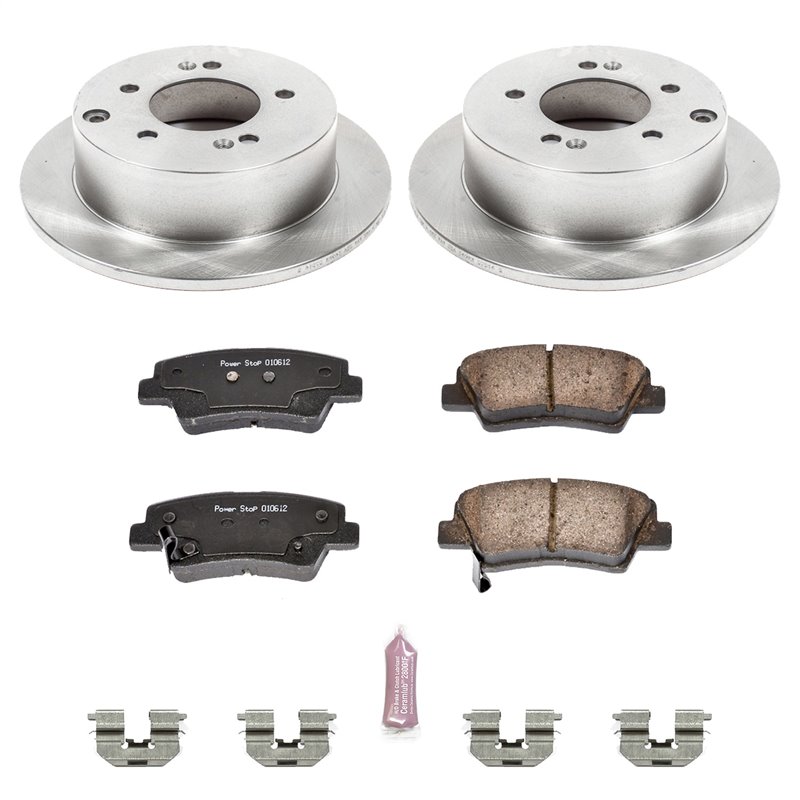 PowerStop | Disc Brake Pad & Rotor Kit - Rear - Soul 1.6L / 2.0L 2010-2013 PowerStop Brake Kits