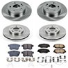 PowerStop | Disc Brake Pad & Rotor Kit - Accord 2.4L 2011-2012 PowerStop Ensemble de freins