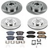 PowerStop | Disc Brake Pad & Rotor Kit - Accord EX / EX-L 2.4L / 3.5L 2011-2011 PowerStop Ensemble de freins