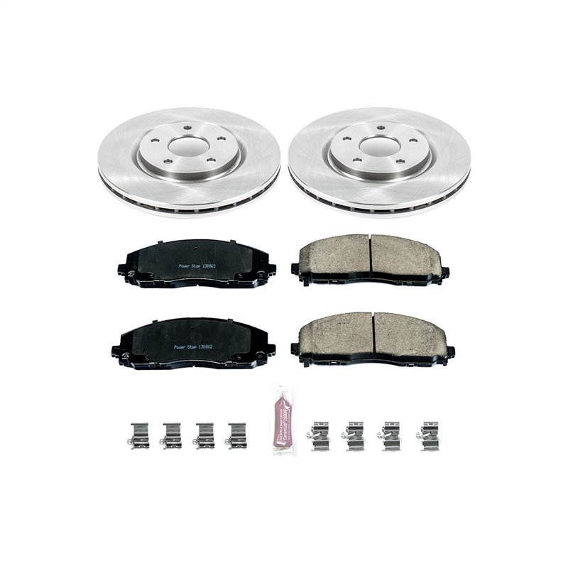 PowerStop | Disc Brake Pad & Rotor Kit - Front - Chrysler / Dodge / Volkswagen 3.6L 2012-2021 PowerStop Brake Kits