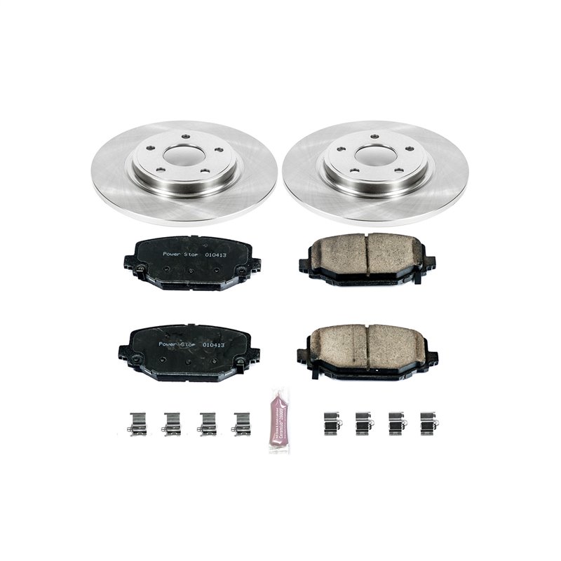 PowerStop | Disc Brake Pad & Rotor Kit - Rear - Chrysler / Dodge / Volkswagen 3.6L / 2.4L 2012-2020 PowerStop Brake Kits