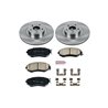 PowerStop | Disc Brake Pad & Rotor Kit - Front - Scion / Subaru / Toyota 2.0L / 2.5L 2010-2020 PowerStop Brake Kits