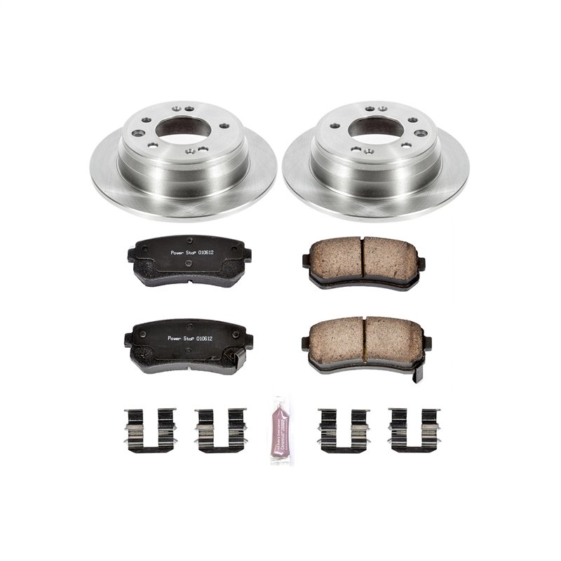 PowerStop | Disc Brake Pad & Rotor Kit - Rear - Elantra / Tucson / Sportage 2009-2016 PowerStop Brake Kits
