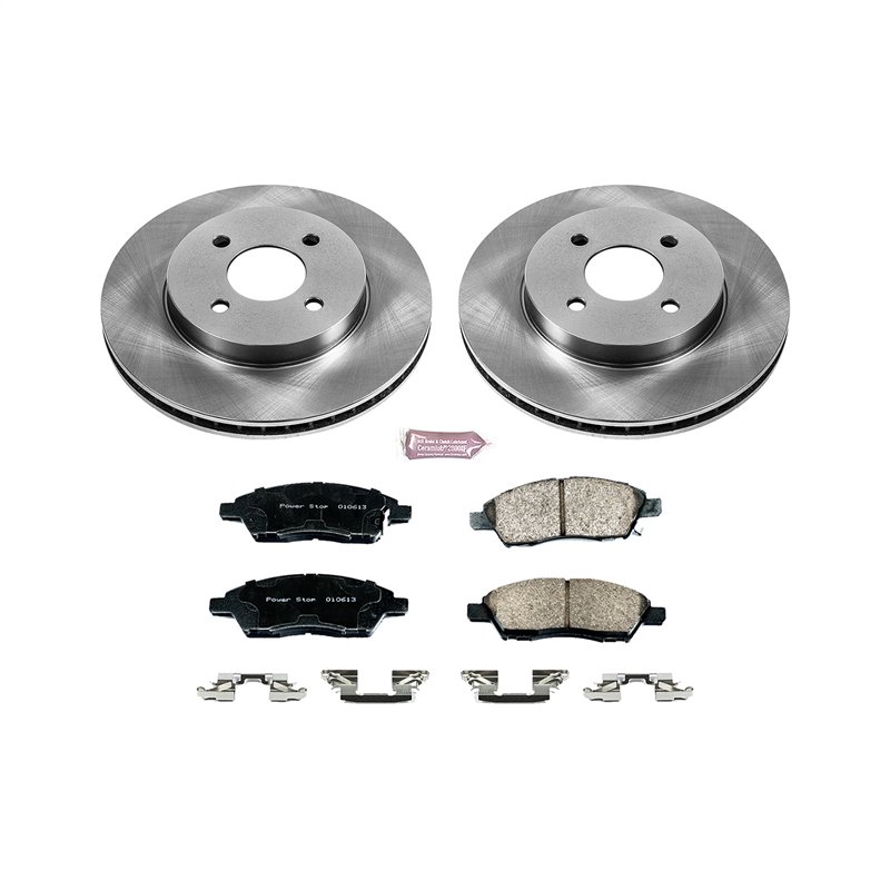 PowerStop | Disc Brake Pad & Rotor Kit - Versa / Versa Note 1.6L 2012-2019 PowerStop Ensemble de freins
