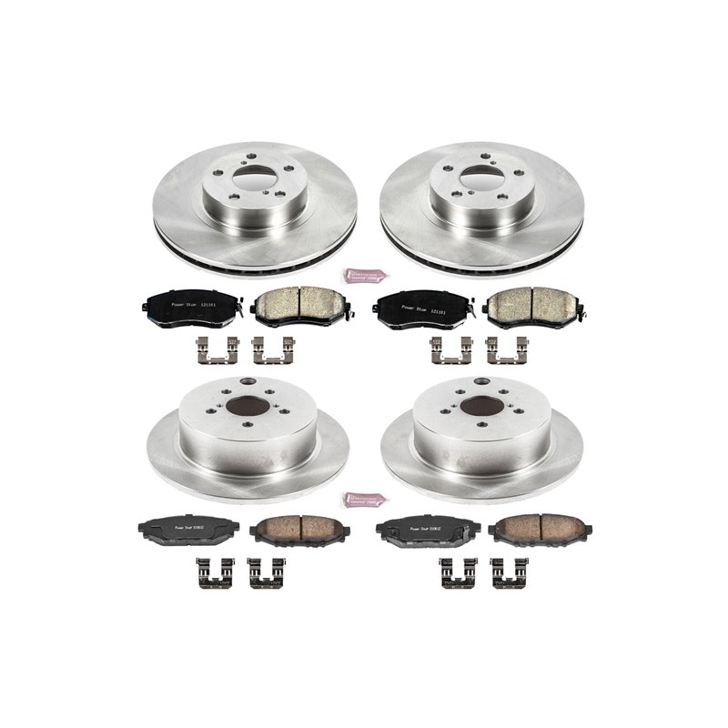PowerStop | Disc Brake Pad & Rotor Kit - Impreza 2.0L 2012-2016 PowerStop Ensemble de freins