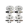 PowerStop | Disc Brake Pad & Rotor Kit - Impreza 2.0L 2012-2016 PowerStop Ensemble de freins