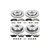 PowerStop | Disc Brake Pad & Rotor Kit - Front & Rear - F-150 2012-2018 PowerStop Brake Kits