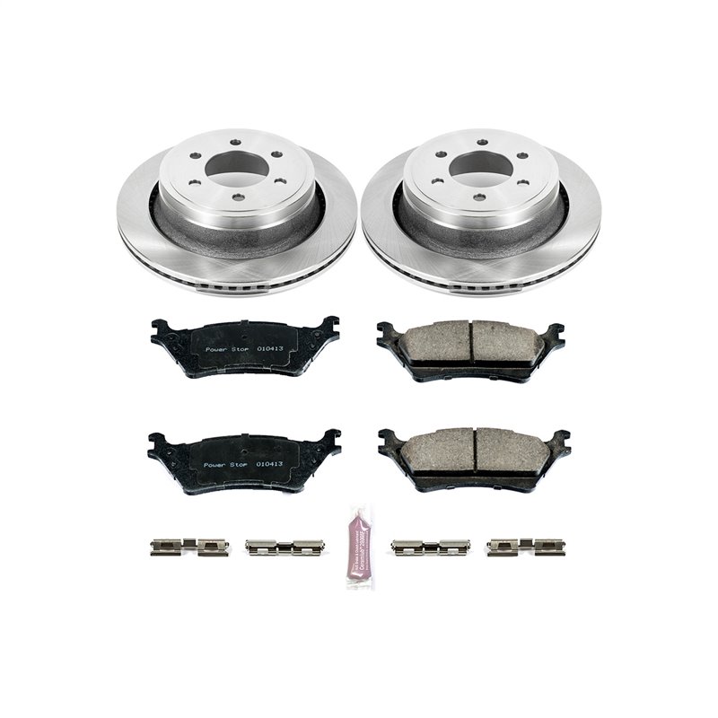 PowerStop | Disc Brake Pad & Rotor Kit - F-150 Raptor / SVT Raptor 2012-2018 PowerStop Ensemble de freins