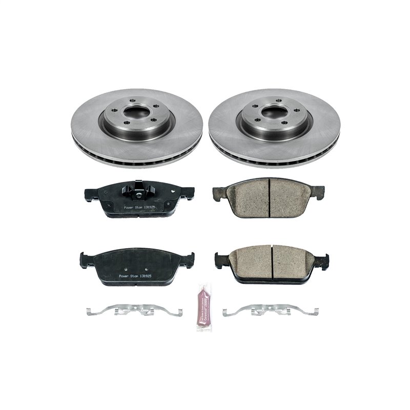 PowerStop | Disc Brake Pad & Rotor Kit - Front - Escape 1.5T / 1.6T / 2.0T 2013-2019 PowerStop Brake Kits