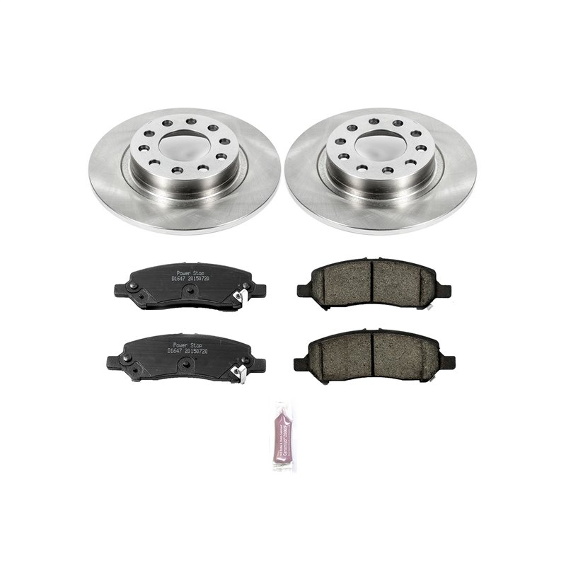 PowerStop | Disc Brake Pad & Rotor Kit - Rear - Dart 1.4T / 2.0L / 2.4L 2013-2016 PowerStop Brake Kits