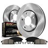 PowerStop | Disc Brake Pad & Rotor Kit - Escape / Transit Connect 2.5L / 1.6T / 2.0T 2013-2018 PowerStop Ensemble de freins