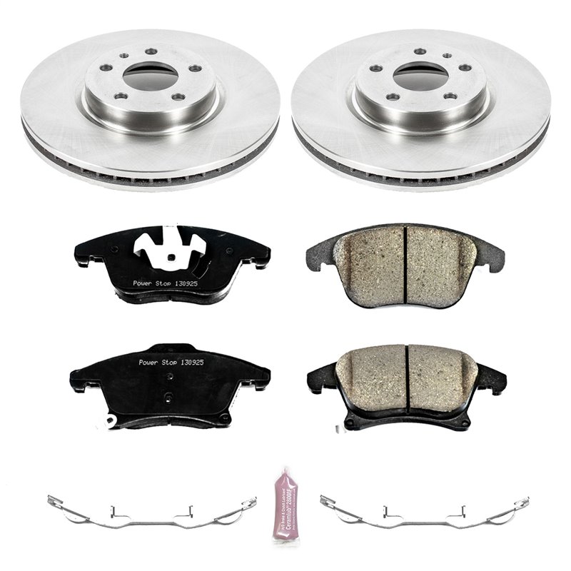 PowerStop | Disc Brake Pad & Rotor Kit - Front - Fusion / MKZ Hybrid 2013-2020 PowerStop Brake Kits