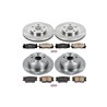 PowerStop | Disc Brake Pad & Rotor Kit - Avalon / Camry 2.5L / 3.5L 2012-2018 PowerStop Ensemble de freins