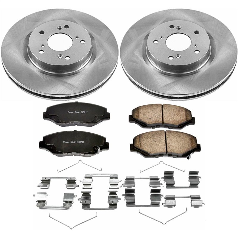 PowerStop | Disc Brake Pad & Rotor Kit - CR-V 2.4L 2012-2016 PowerStop Ensemble de freins