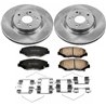 PowerStop | Disc Brake Pad & Rotor Kit - CR-V 2.4L 2012-2016 PowerStop Ensemble de freins
