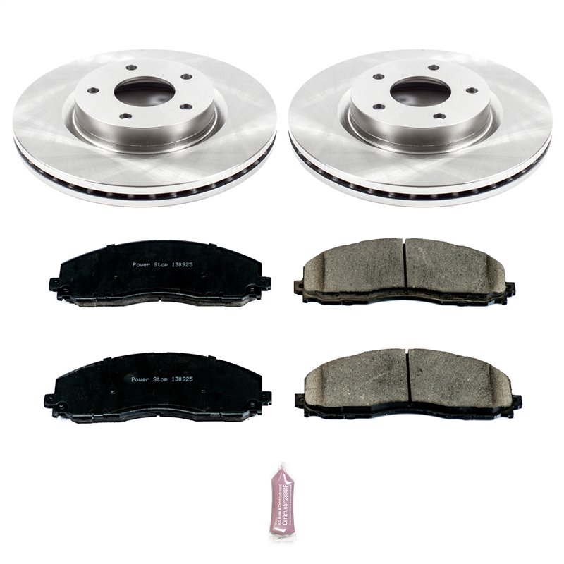 PowerStop | Disc Brake Pad & Rotor Kit - Altima 2.5L / 2.0T / 3.5L 2013-2019 PowerStop Ensemble de freins