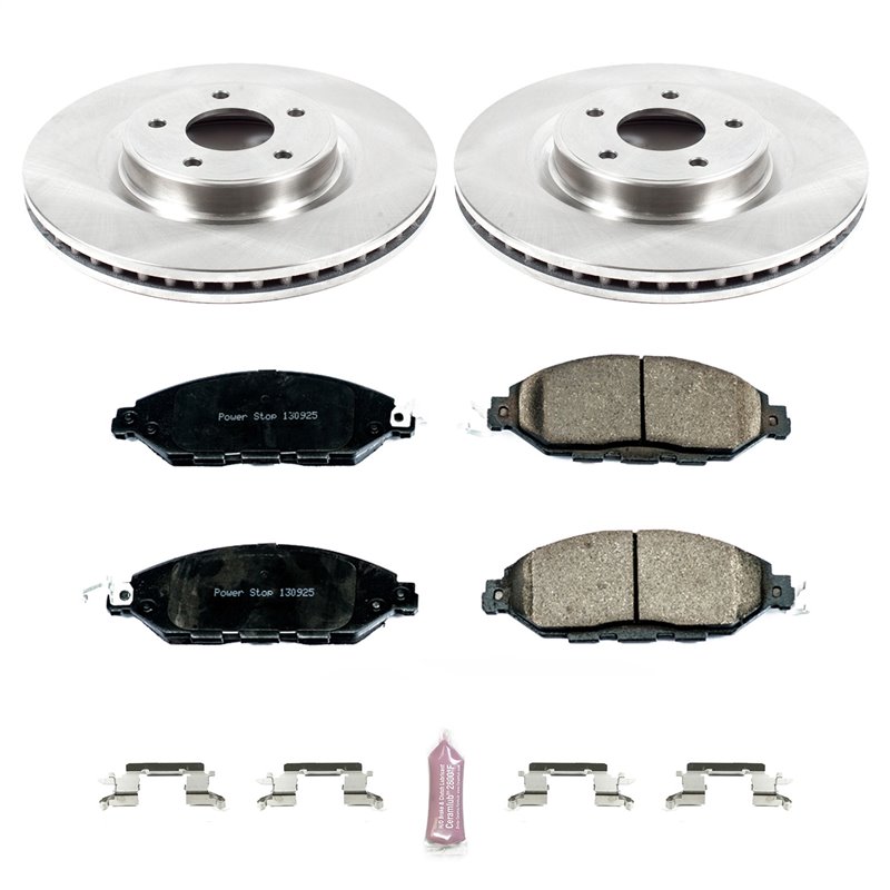 PowerStop | Disc Brake Pad & Rotor Kit - Front - JX35 / QX60 / Murano / Pathfinder 3.5L / 2.5L 2013-2021 PowerStop Brake Kits
