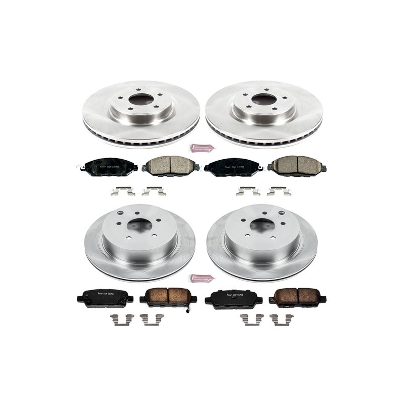 PowerStop | Disc Brake Pad & Rotor Kit - QX60 / Murano 3.5L / 2.5L 2014-2019 PowerStop Ensemble de freins