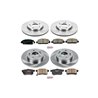 PowerStop | Disc Brake Pad & Rotor Kit - Accord 2.4L / 3.5L / 2.0L 2013-2017 PowerStop Ensemble de freins