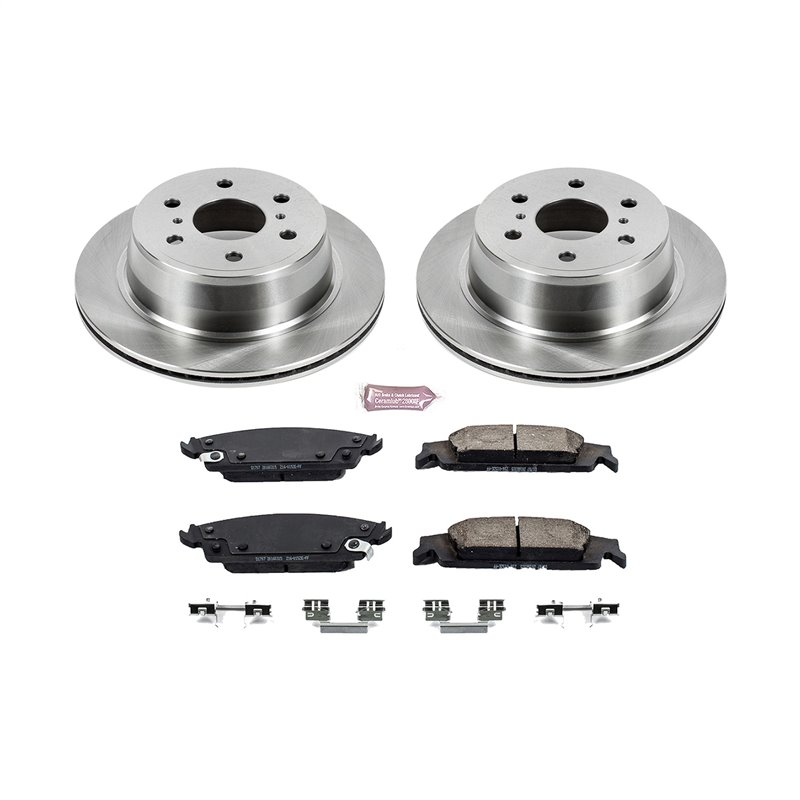 PowerStop | Disc Brake Pad & Rotor Kit - Rear - Cadillac / Chevrolet / GMC 2014-2020 PowerStop Brake Kits