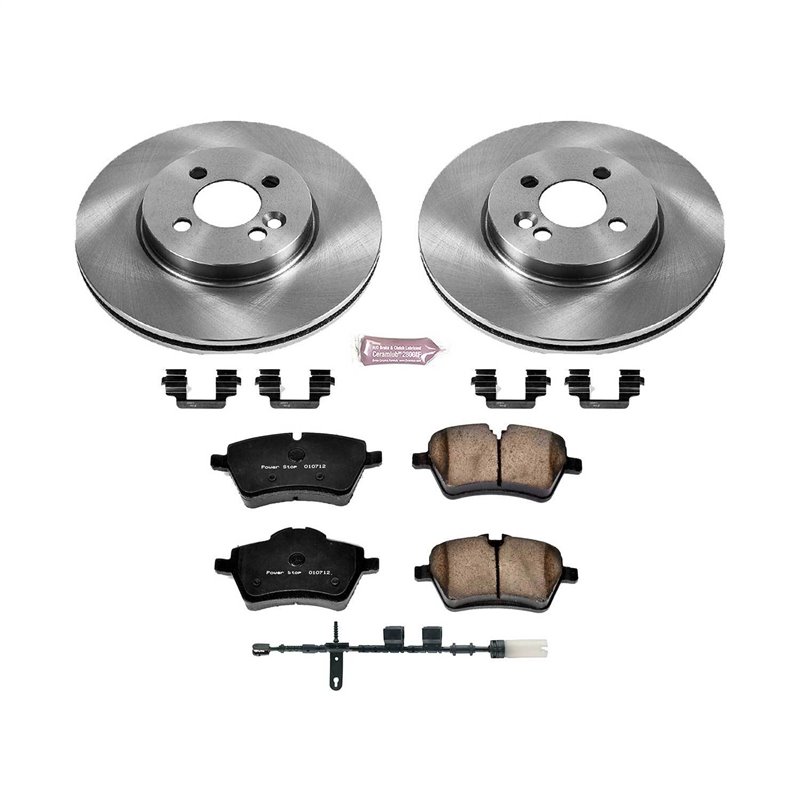 PowerStop | Disc Brake Pad & Rotor Kit - Cooper 1.6T / 2.0T 2011-2016 PowerStop Ensemble de freins