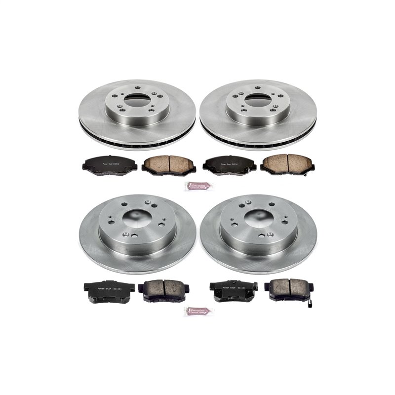 PowerStop | Disc Brake Pad & Rotor Kit - ILX / Civic 2.0L / 1.8L 2013-2015 PowerStop Ensemble de freins