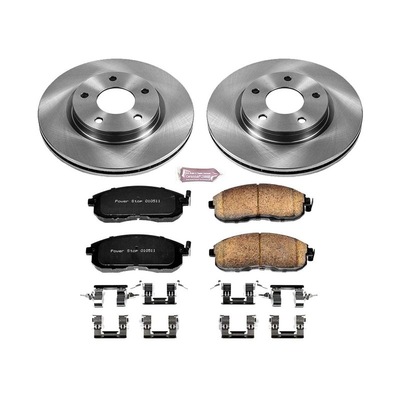 PowerStop | Disc Brake Pad & Rotor Kit - Front - Sentra 1.8L 2013-2019 PowerStop Brake Kits
