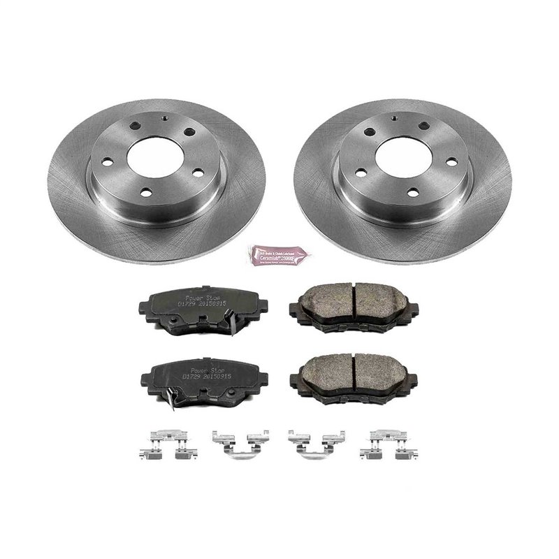 PowerStop | Disc Brake Pad & Rotor Kit - Rear - 3 2.0L / 2.5L 2014-2016 PowerStop Brake Kits