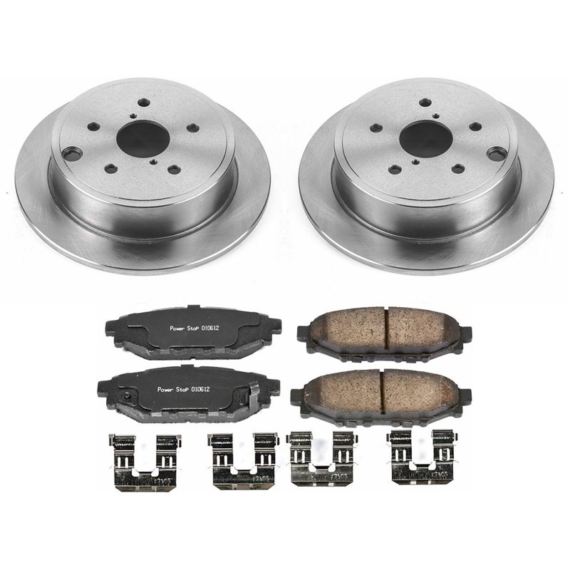 PowerStop | Disc Brake Pad & Rotor Kit - WRX 2.0T / 2.5T 2015-2019 PowerStop Ensemble de freins