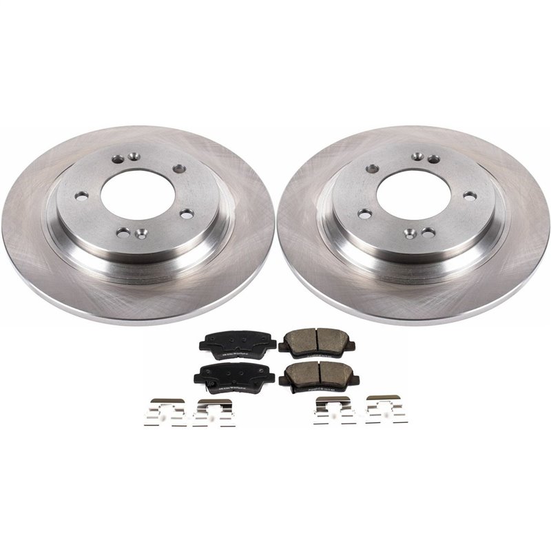 PowerStop | Disc Brake Pad & Rotor Kit - Sonata / Soul EV 2.4L / 2.0T 2015-2017 PowerStop Ensemble de freins