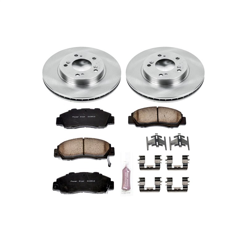 PowerStop | Disc Brake Pad & Rotor Kit - Integra 1.8L 1997-2001 PowerStop Ensemble de freins