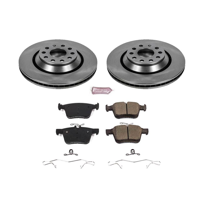 PowerStop | Disc Brake Pad & Rotor Kit - Rear - Audi / Volkswagen 2015-2021 PowerStop Brake Kits
