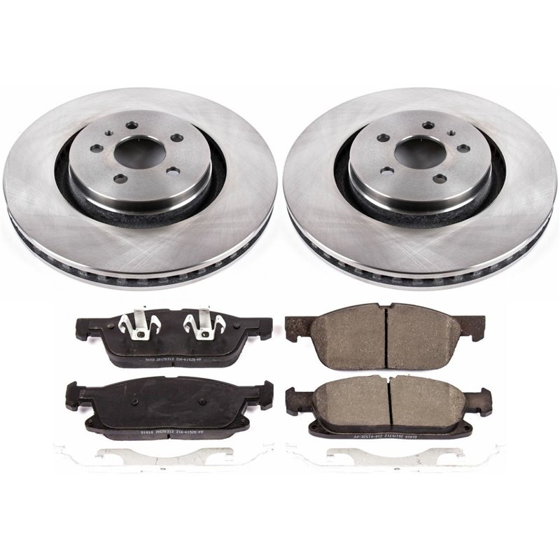 PowerStop | Disc Brake Pad & Rotor Kit - Edge / Fusion Sport 2.0T / 3.5L / 2.7T 2015-2019 PowerStop Ensemble de freins