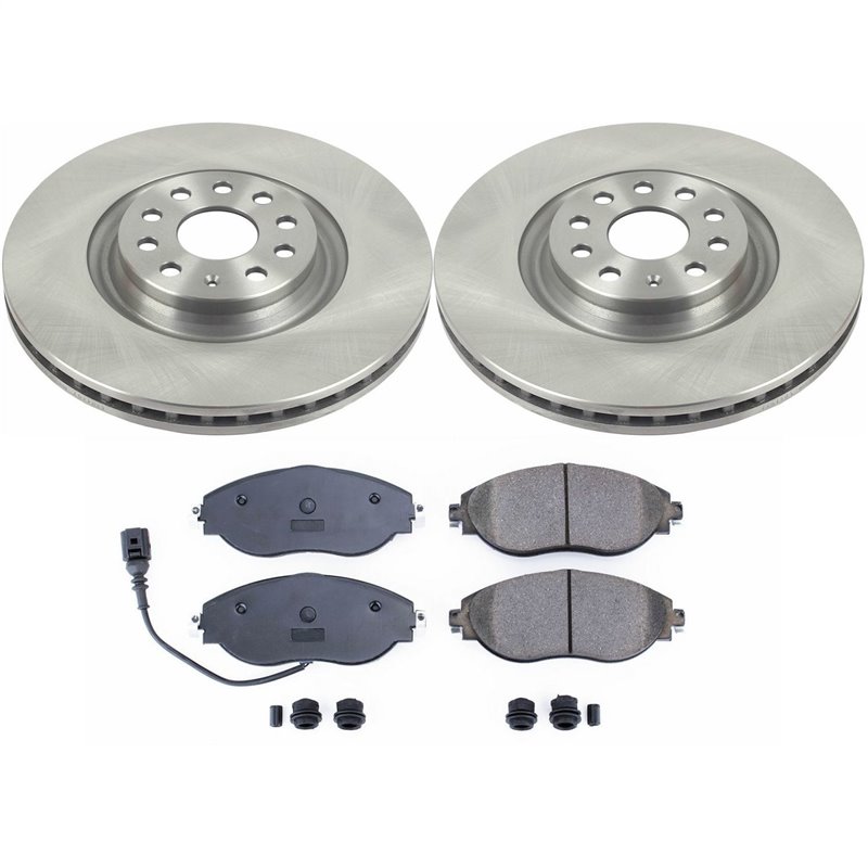 PowerStop | Disc Brake Pad & Rotor Kit - Volkswagen 3.6L / 2.0T / 1.4T 2012-2019 PowerStop Ensemble de freins