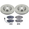 PowerStop | Disc Brake Pad & Rotor Kit - Volkswagen 3.6L / 2.0T / 1.4T 2012-2019 PowerStop Ensemble de freins