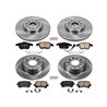 PowerStop | Disc Brake Pad & Rotor Kit - Q3 / Q3 Quattro / Tiguan 2.0L / 1.4T 2012-2017 PowerStop Ensemble de freins
