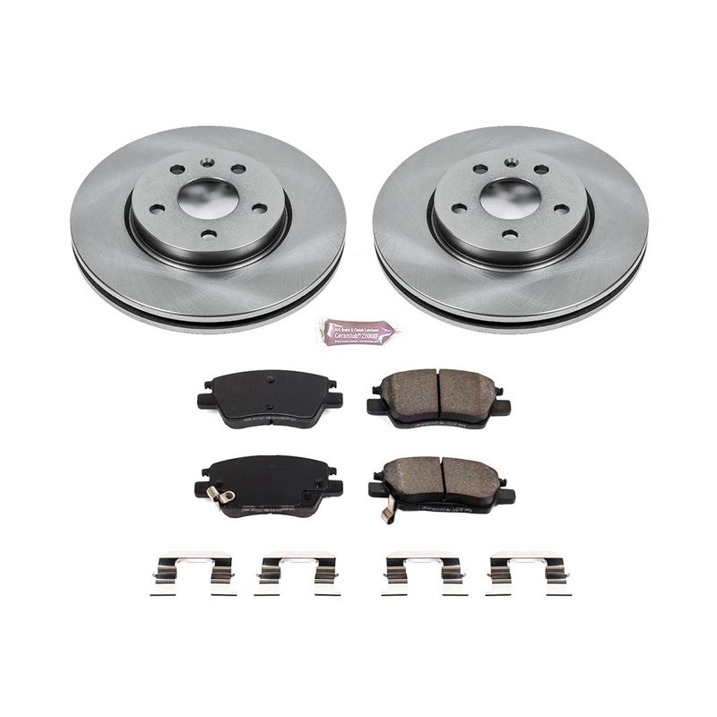 PowerStop | Disc Brake Pad & Rotor Kit - Bolt EV / Cruze / Volt 2016-2019 PowerStop Ensemble de freins