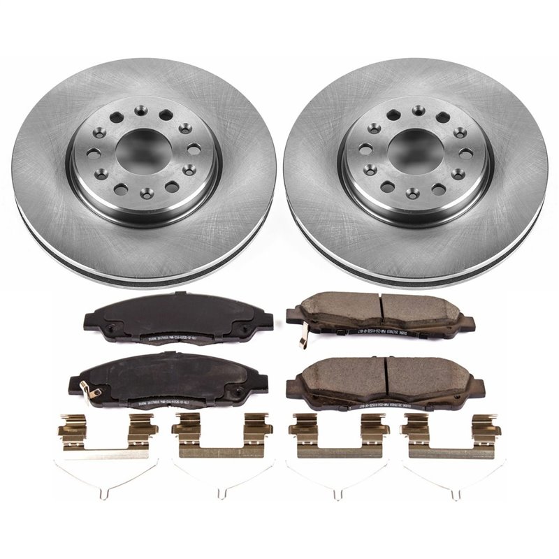 PowerStop | Disc Brake Pad & Rotor Kit - Front - Enclave / Blazer / Traverse / Acadia 2017-2020 PowerStop Brake Kits
