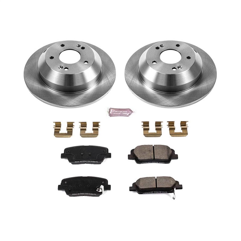 PowerStop | Disc Brake Pad & Rotor Kit - Santa Fe / Santa Fe Sport / Sorento 2010-2018 PowerStop Ensemble de freins
