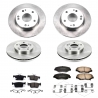 PowerStop | Disc Brake Pad & Rotor Kit - Front & Rear - Civic 1.5T / 2.0L 2016-2021 PowerStop Brake Kits
